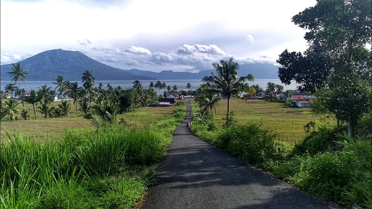 Perjalanan Menuju Kebun, Pakai Motor Odong², Setiap Pulang Pergi Melewati Danau Ranau,