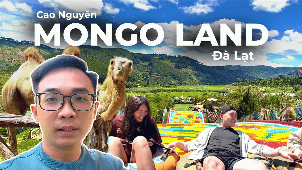 MONGO LAND Небольшой луг в самом сердце Далата, Вьетнам - Оживлённая атмосфера ночного рынка Часть 1