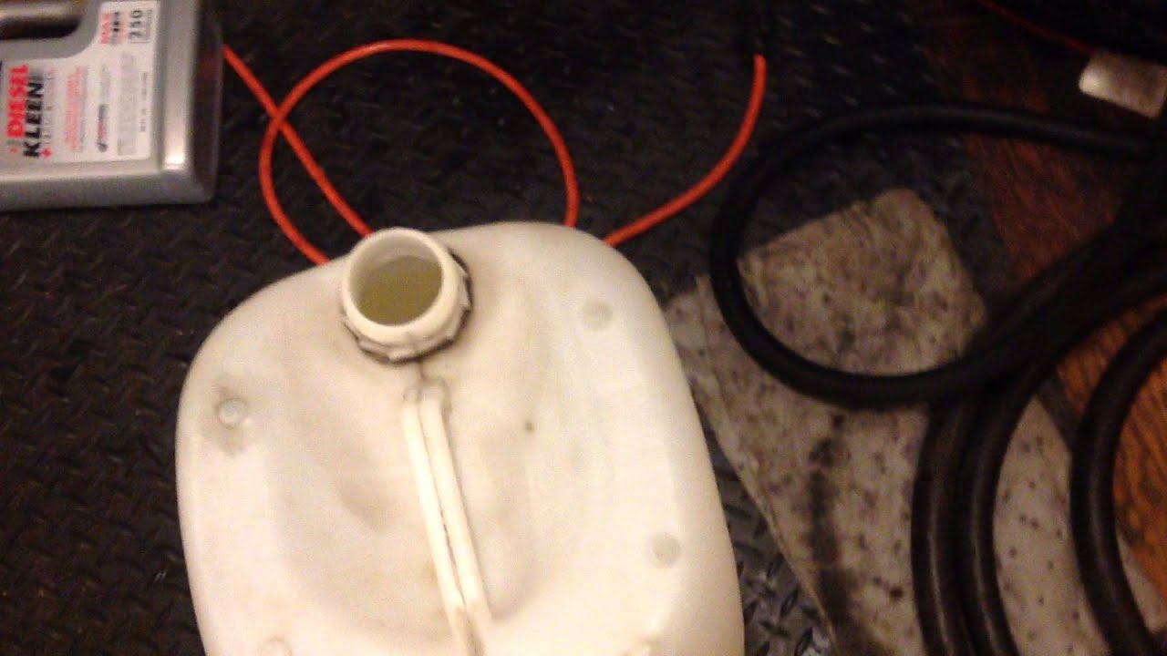 Making Waste Motor Oil (WMO) into diesel Sieries Pt 6 - Adding RUG