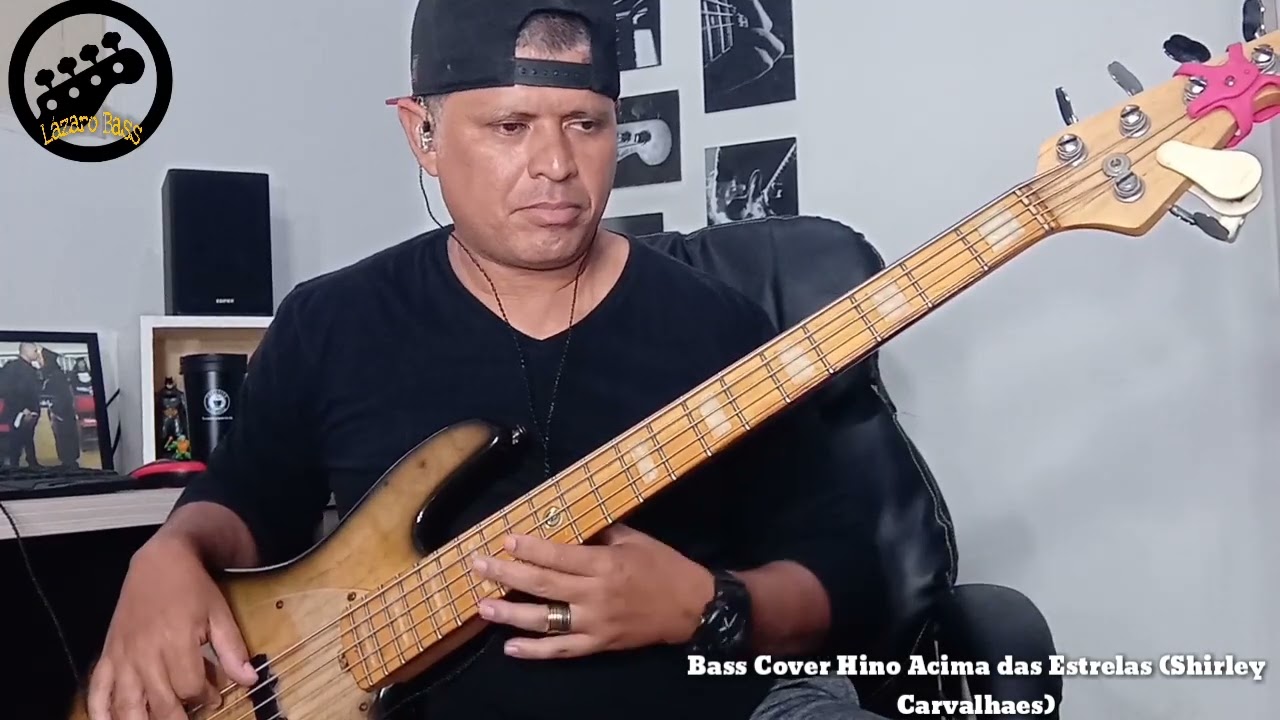 Bass Cover Hino Acima das Estrelas Cantora (Shirley Carvalhaes) #shirleycarvalhaes