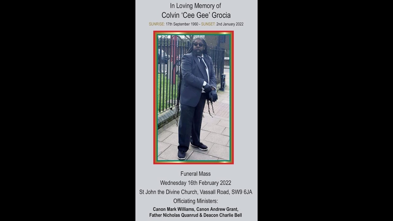Funeral Mass of Colvin Grocia