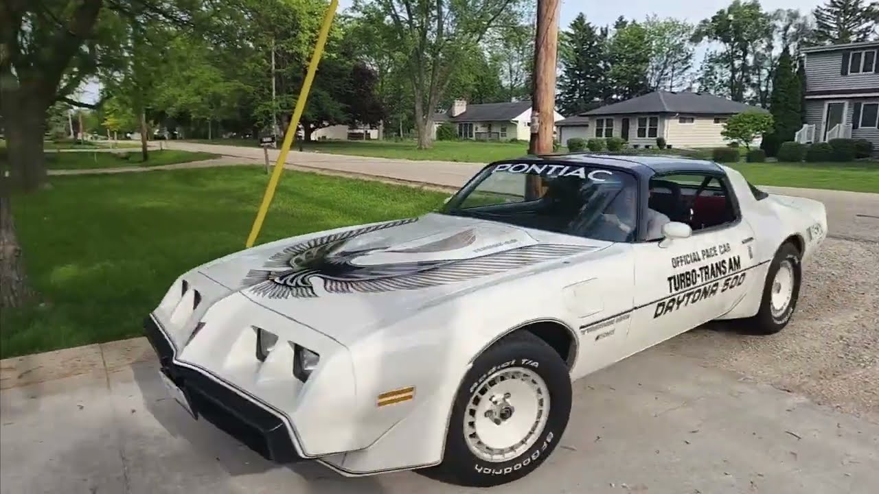 TTA Performance - 1981 Recaro Daytona 500 Pace Car Turbo Trans Am. Muffler Delete.