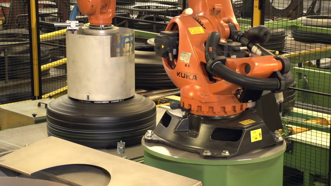 Goodyear Luxembourg Lining Robot