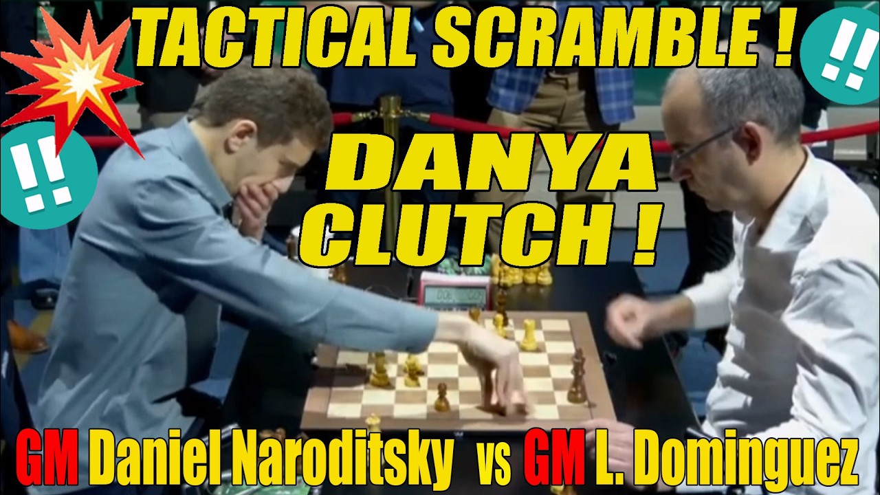 GM Daniel Naroditsky vs  GM Leinier Dominguez Perez 🔥 | FIDE World Rapid & Blitz Championship 2024