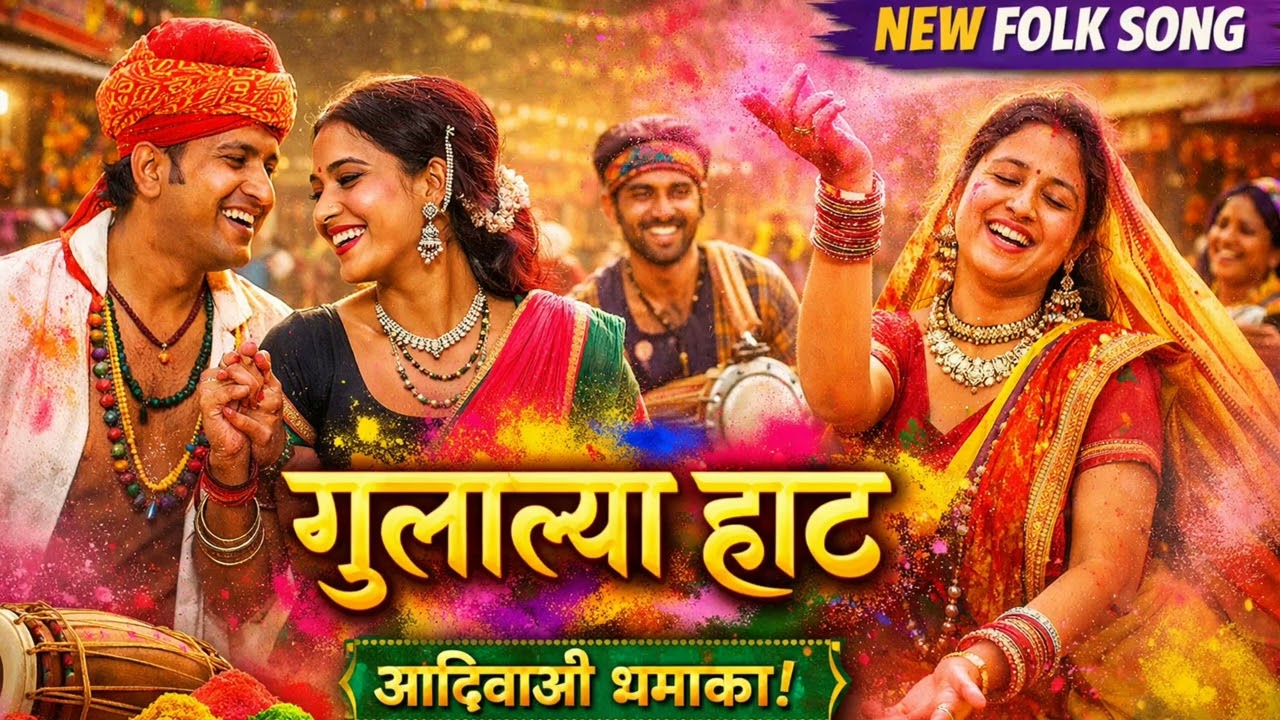 New Adivasi Song | Gulalya Haat ( गुलाल्याहाट )| Song | Sameer  & Mama Song |#adivasisong #2026 
