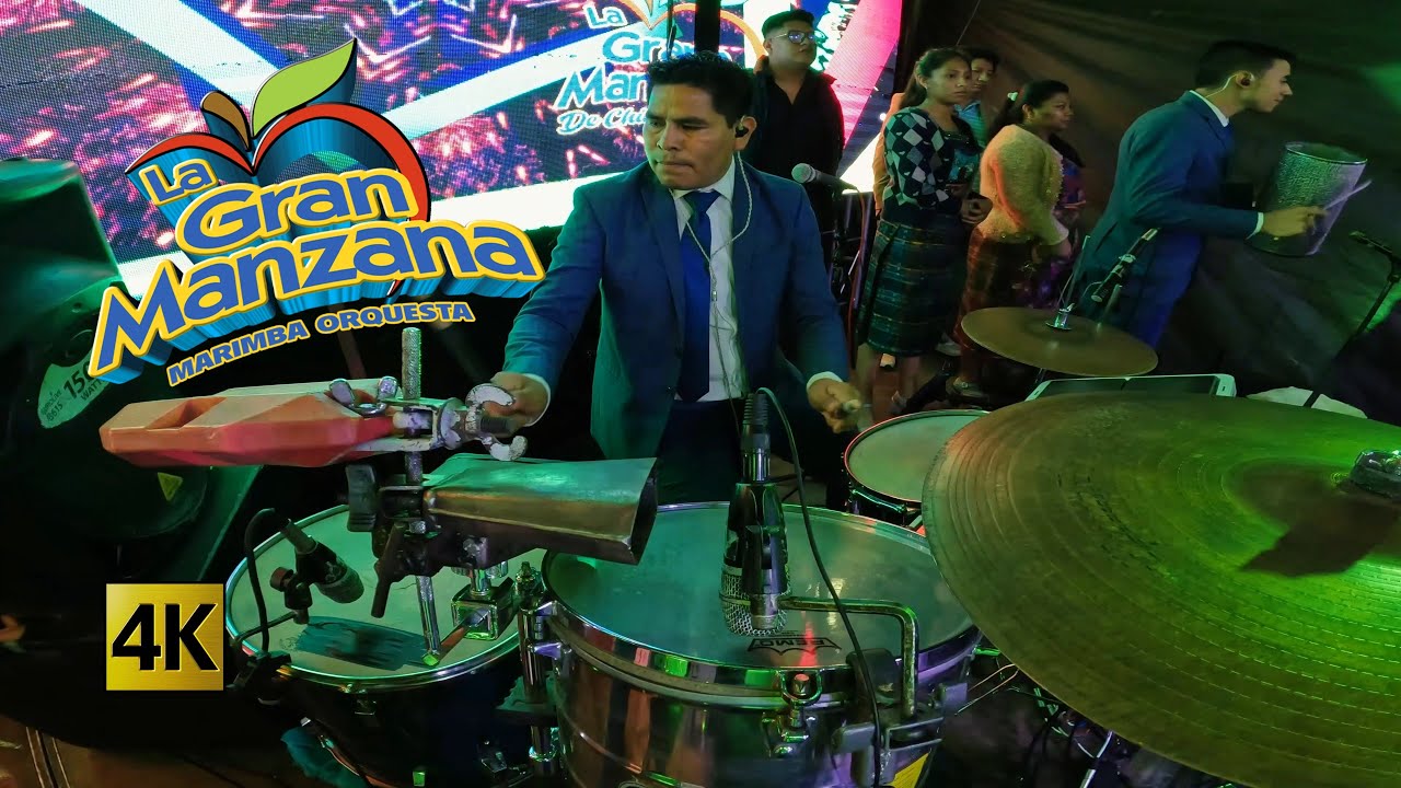 Marimba Orquesta La Gran Manzana  -  Somos Bebedores 4K