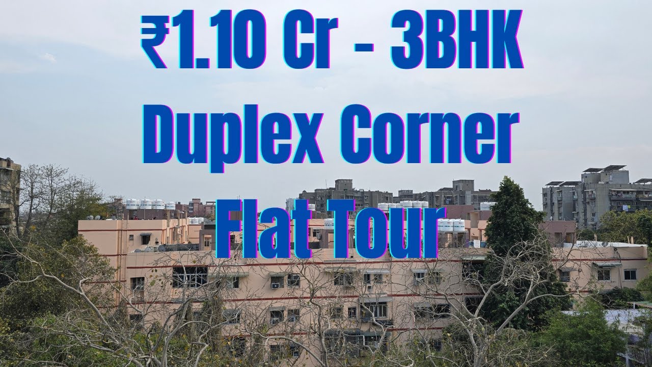 ₹1.10 Cr - 3BHK Duplex  Flat Tour | 3-Side Open, Perfect Sunlight & Ventilation @kushwahaproperty