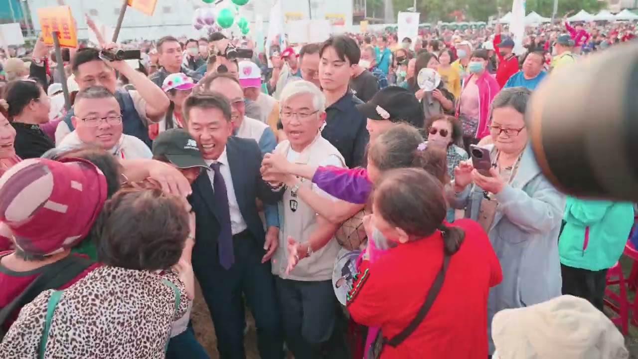 智慧高雄▪︎傑然不同--鳳凰國際承攬許智傑參選市長造勢大會
