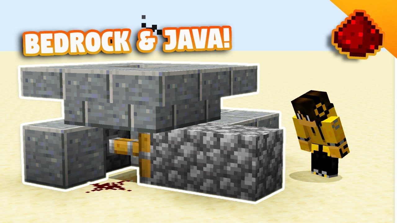 Как сделать самый простой генератор булыжников! (BEDROCK и JAVA 1.19+)