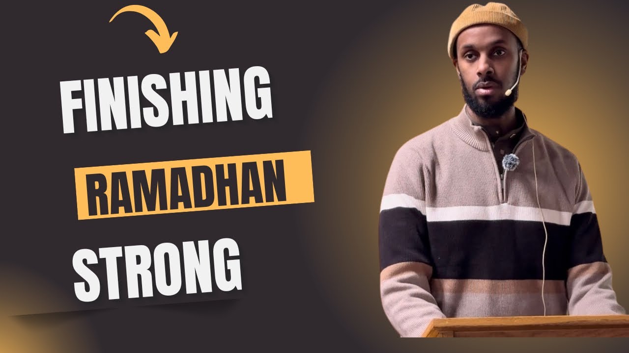 Finishing Ramadhan Strong || imam Dawud حفظه الله 