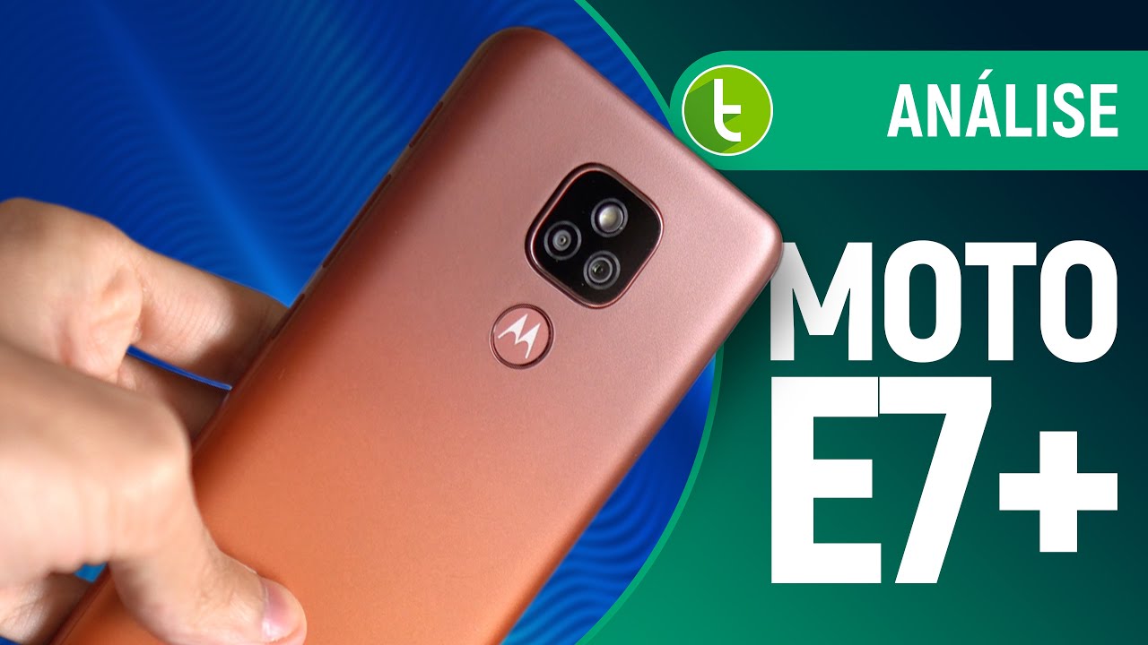 MOTO E7 PLUS: definições de CELULAR BOM e BARATO atualizadas com SUCESSO | Análise / Review