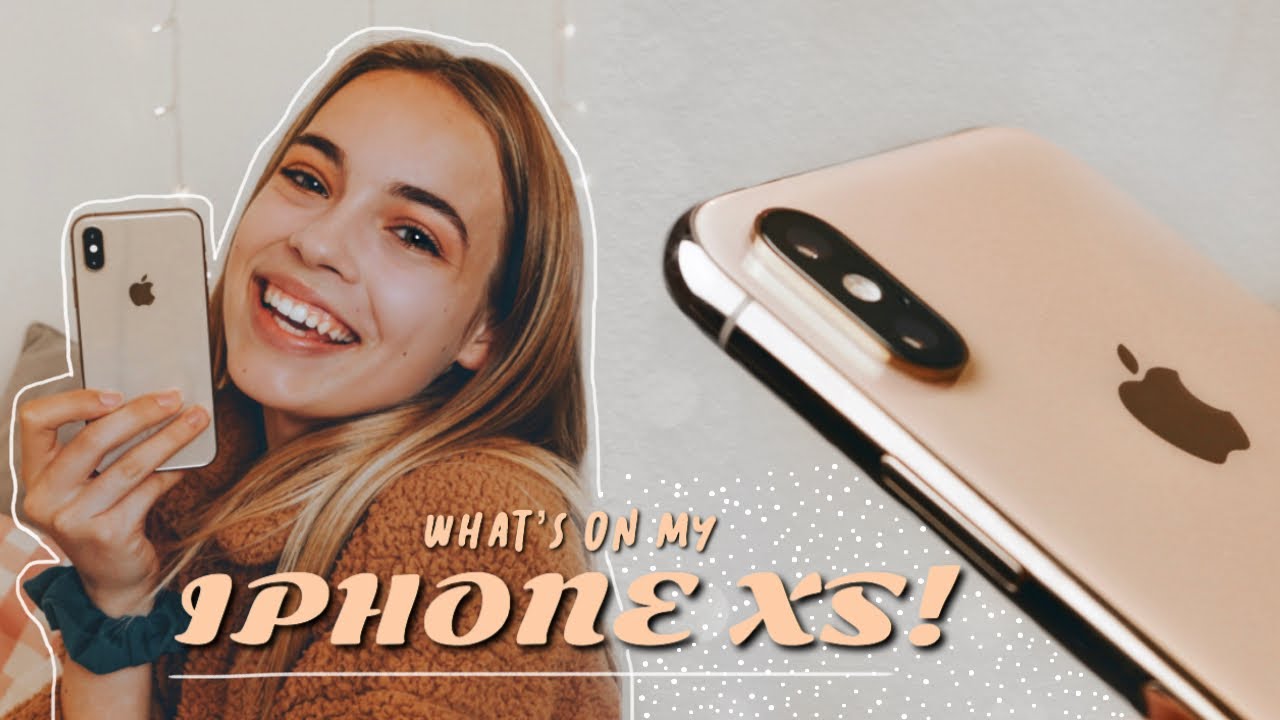 WHAT’S ON MY IPHONE XS ?!