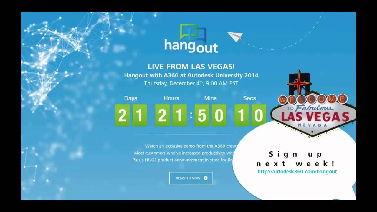 Nov 12th A360 Hangout: 