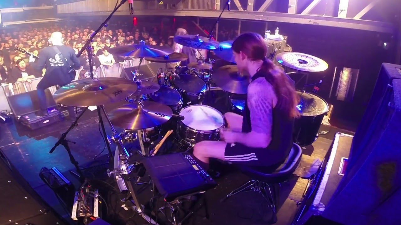 Sylosis - Indoctrinated Drumcam - Scotland, 2016