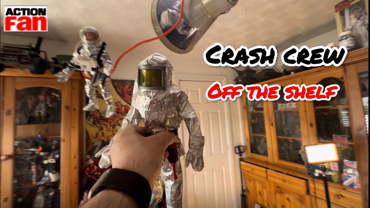 Crash crew ACTION MAN OFF THE SHELF, GI JOE GEYPERMAN interest
