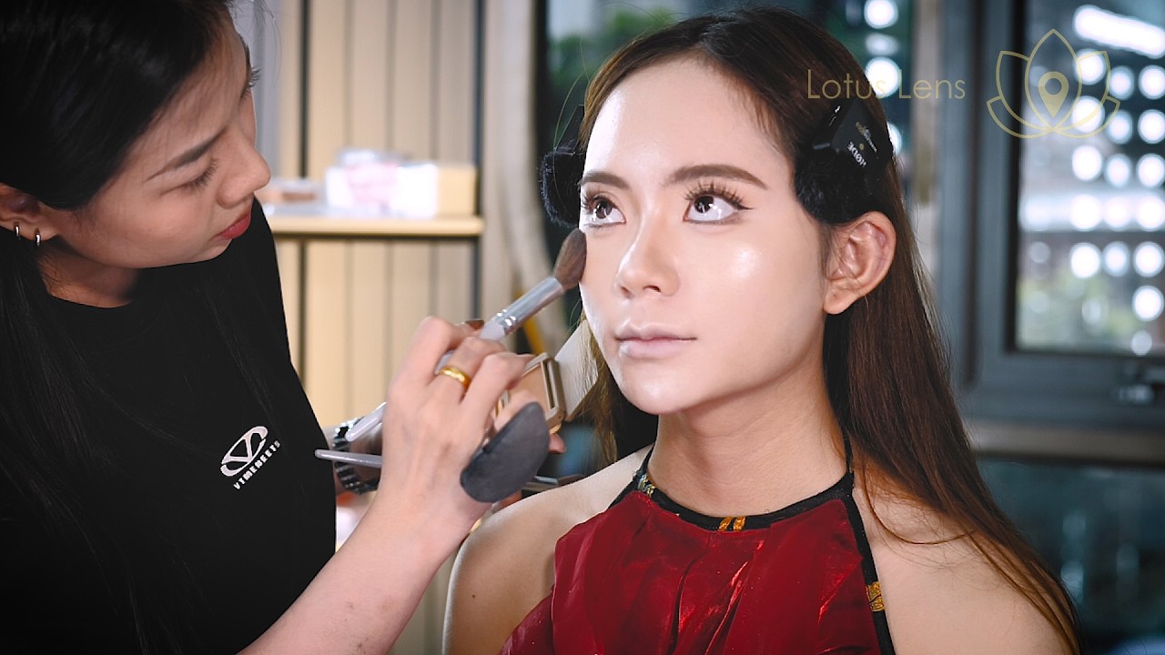 ASMR Makeup Shop | Asmr Douyin Makeup for Mid-Autumn Photoshoot | Phuong Hang Makeup