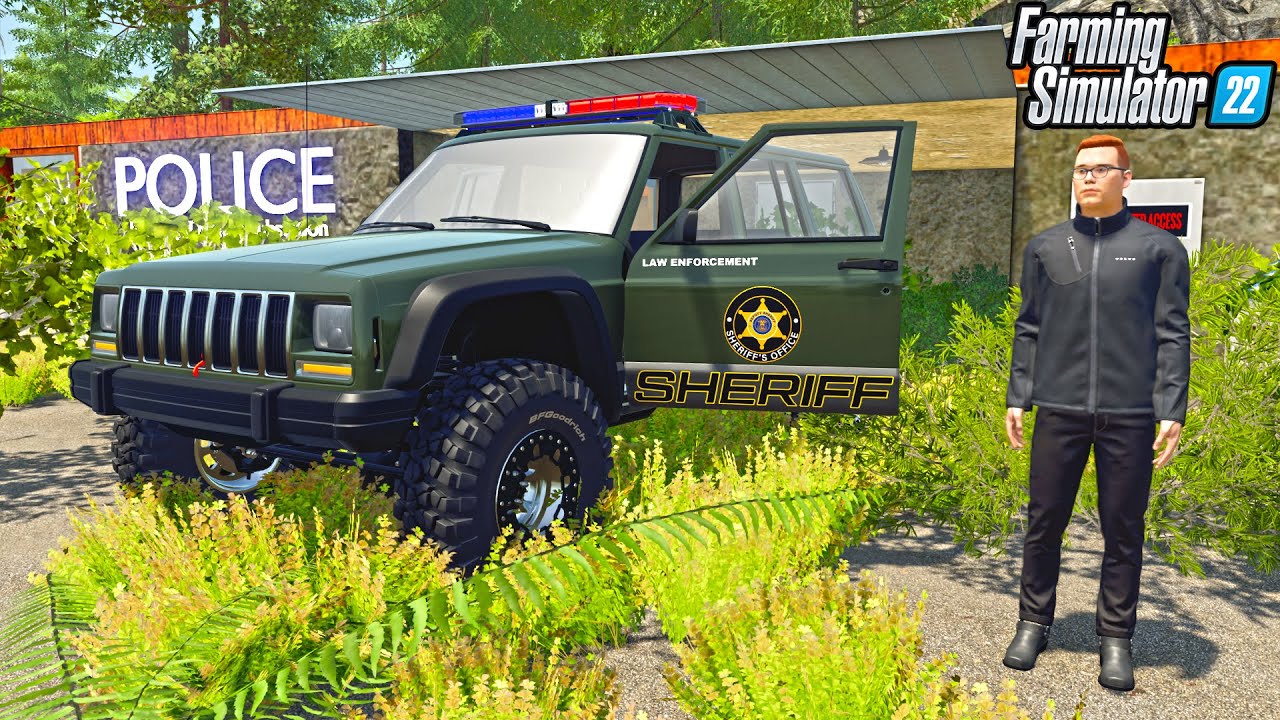 BUYING AN ABANDONED POLICE STATION | CAN WE MAKE MILLIONS? (FS22 CHALLENGE) FARMING SIMULATOR 22