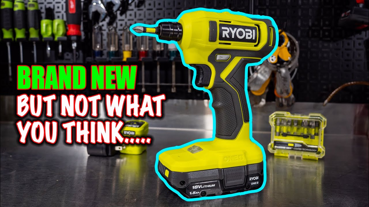 $59 RYOBI TOOLS ALL-NEW 18V ONE+ 1/4