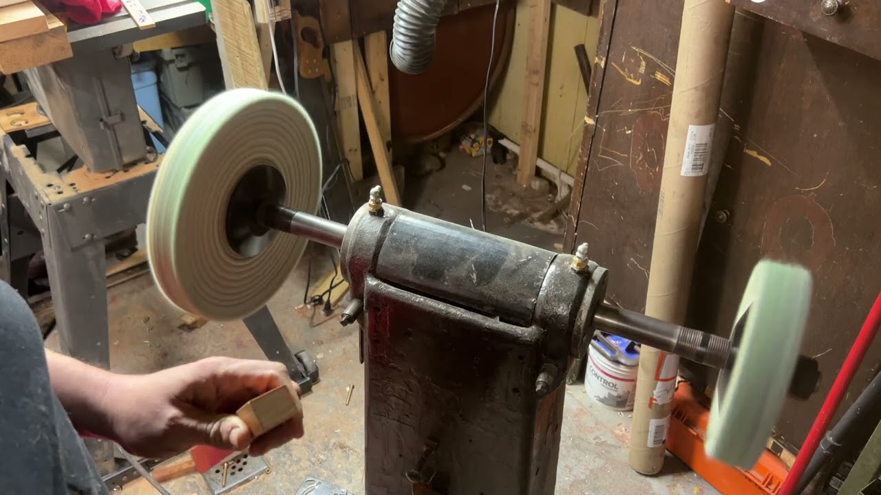 Full buffing and product being waxed. Walk through methodology and stories from Anthony’s shop 