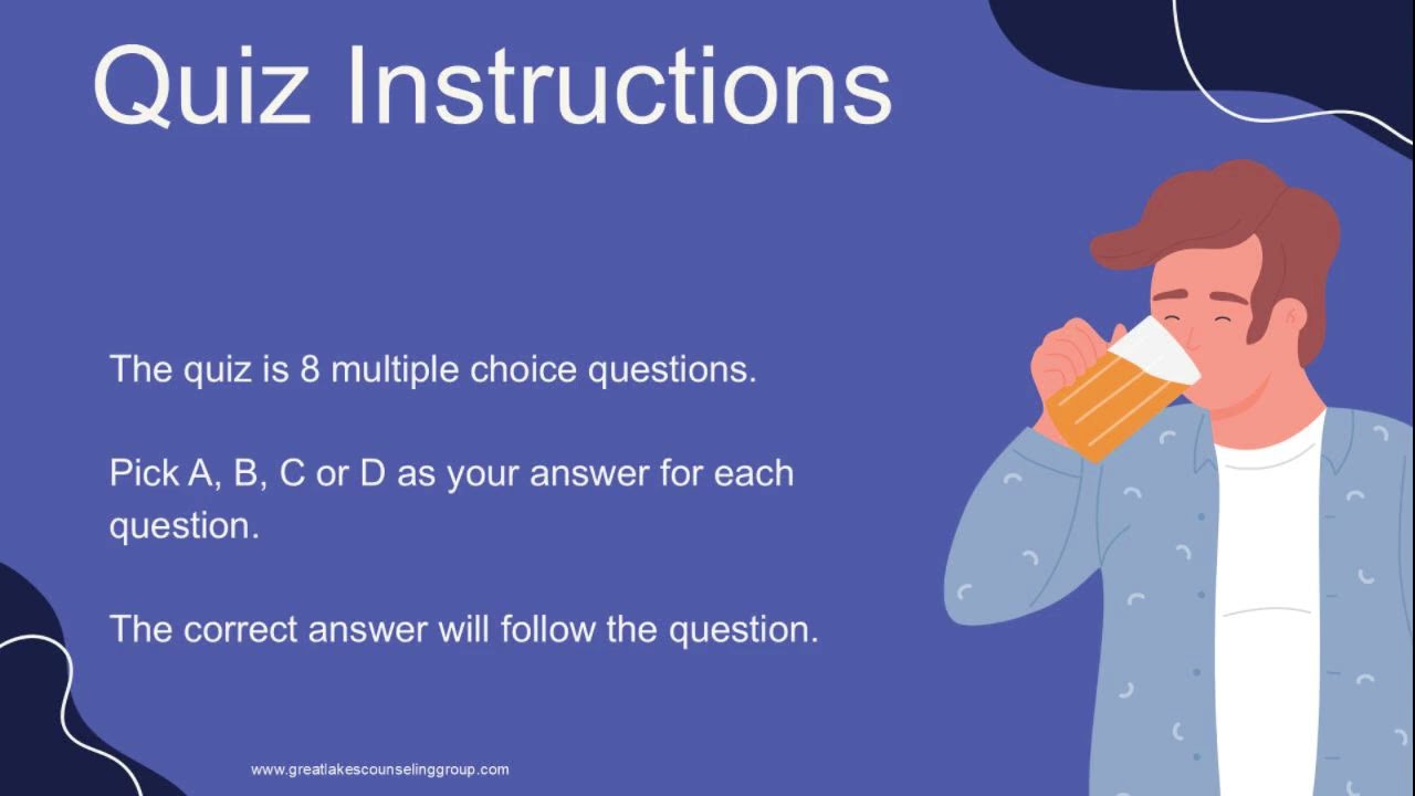 All About Alcohol Quiz