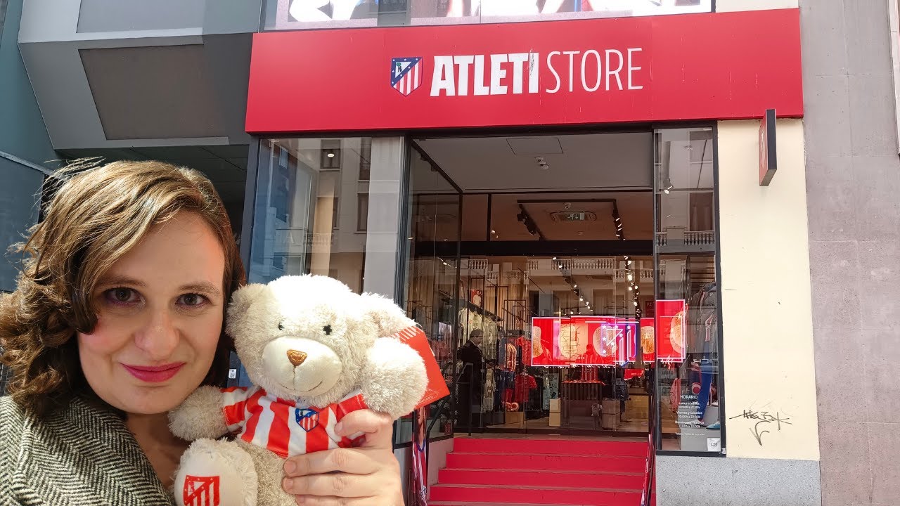 TIENDA del ATLÉTICO DE MADRID en GRAN VÍA