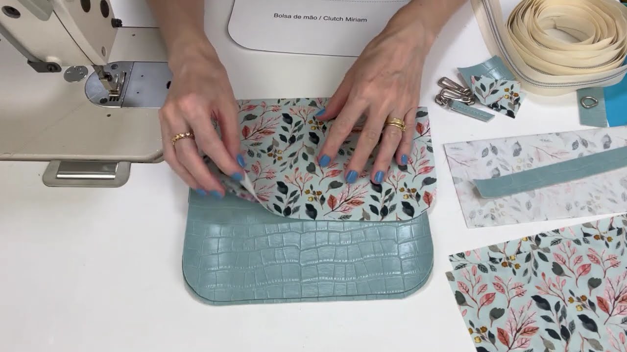 Passo a passo | Carteira Miriam - compacta e cheia de bolsos
