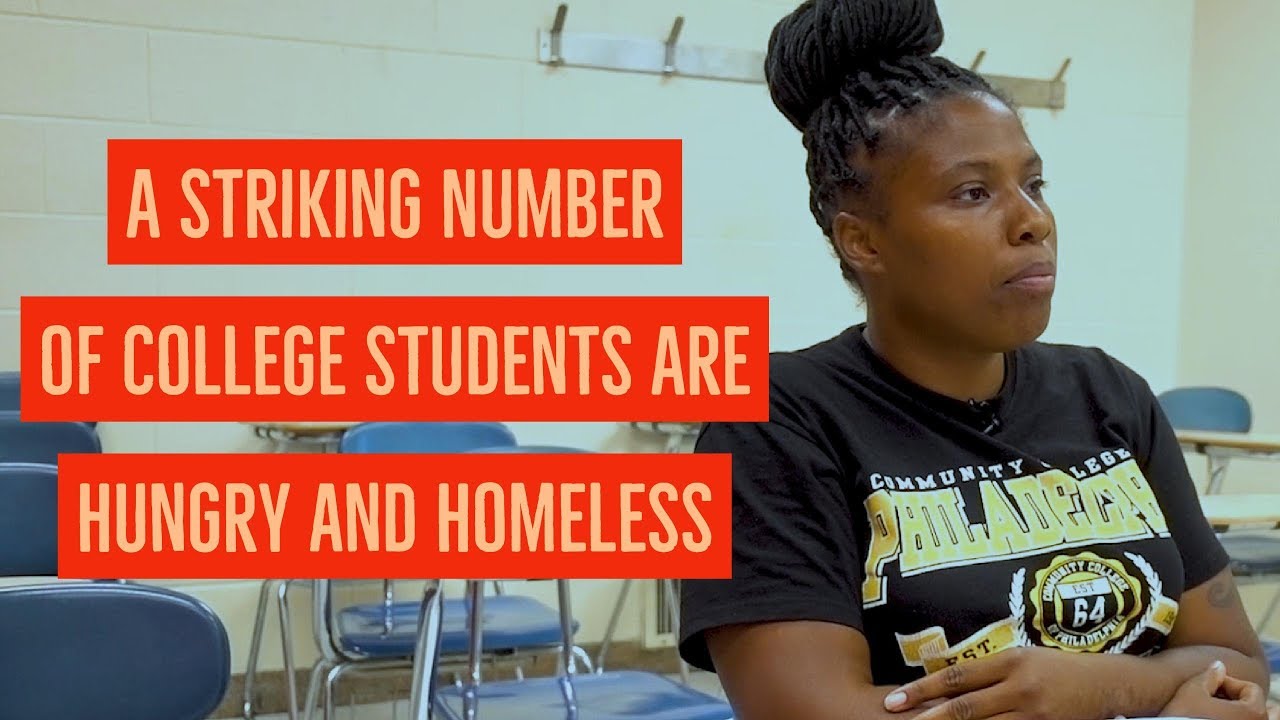 Many College Students Are Hungry and Homeless
