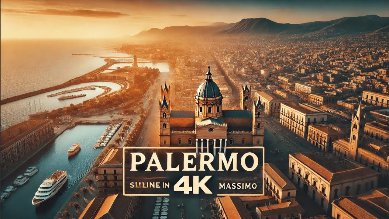 Captivating Palermo from Above: Epic Drone Footage Tour