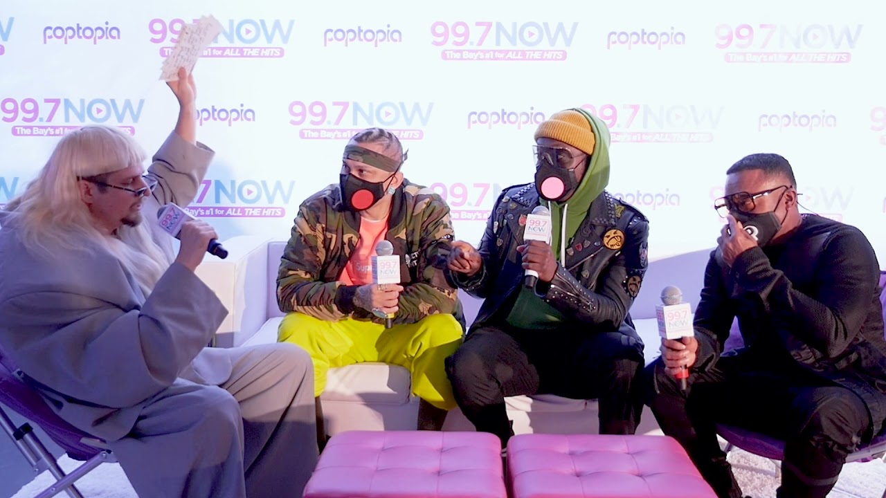 Will the Black Eyed Peas Ever Retire? Oliver Tree Interviews Black Eyed Peas at Poptopia