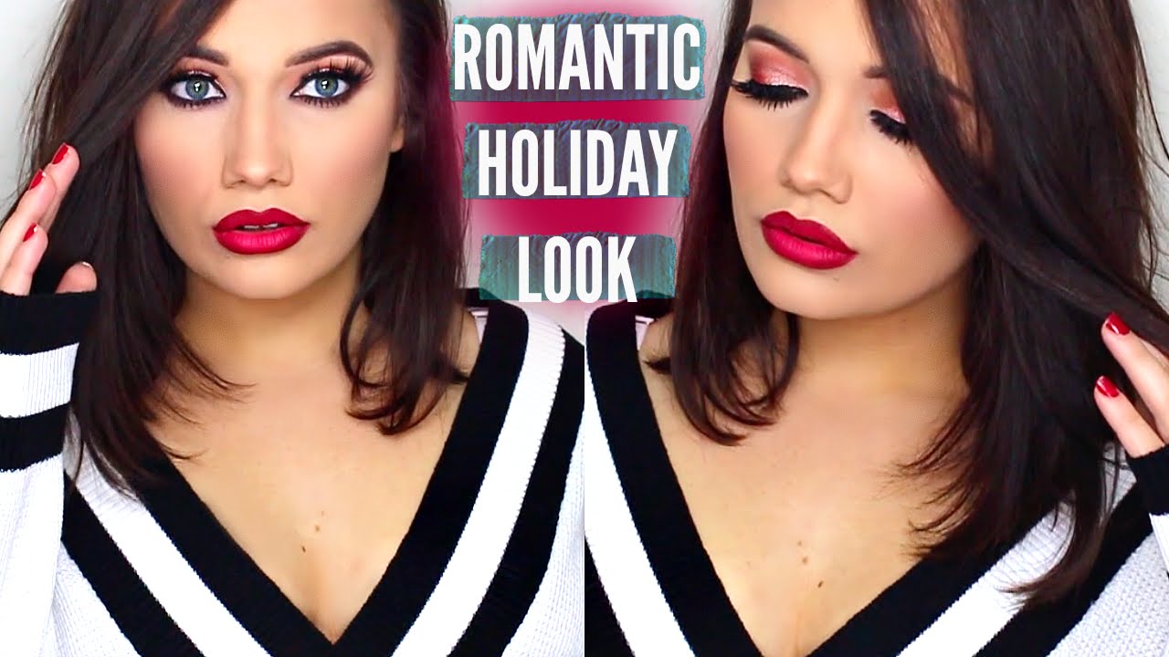 Romantic Holiday Makeup Tutorial | MORPHE 35O | DAY 5 #SHAEMAS