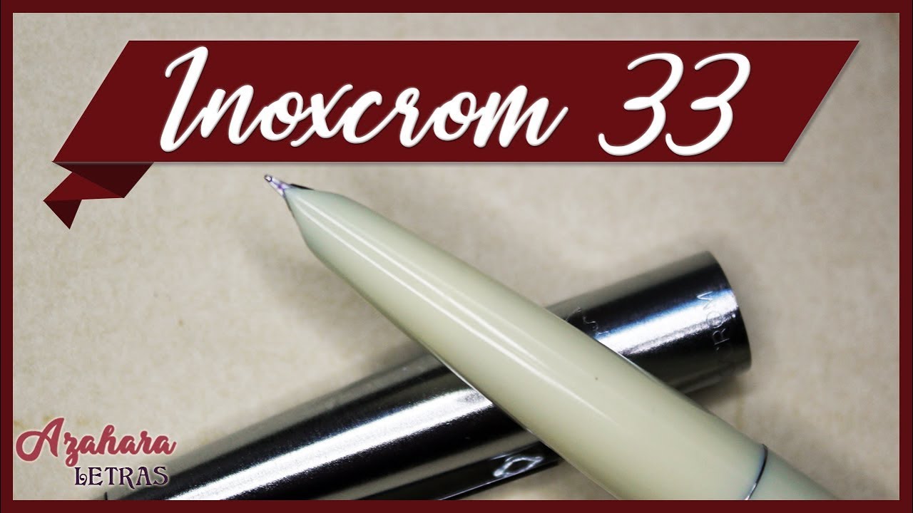 Caligraf&iacute;a con Pluma Inoxcrom 33