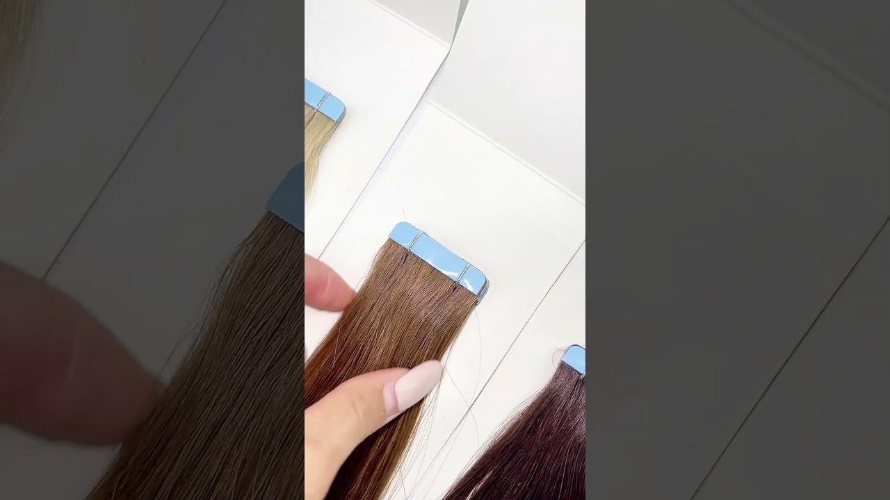 Jiffyhair tape-in extensions---Seamless. Lightweight. Invisible.