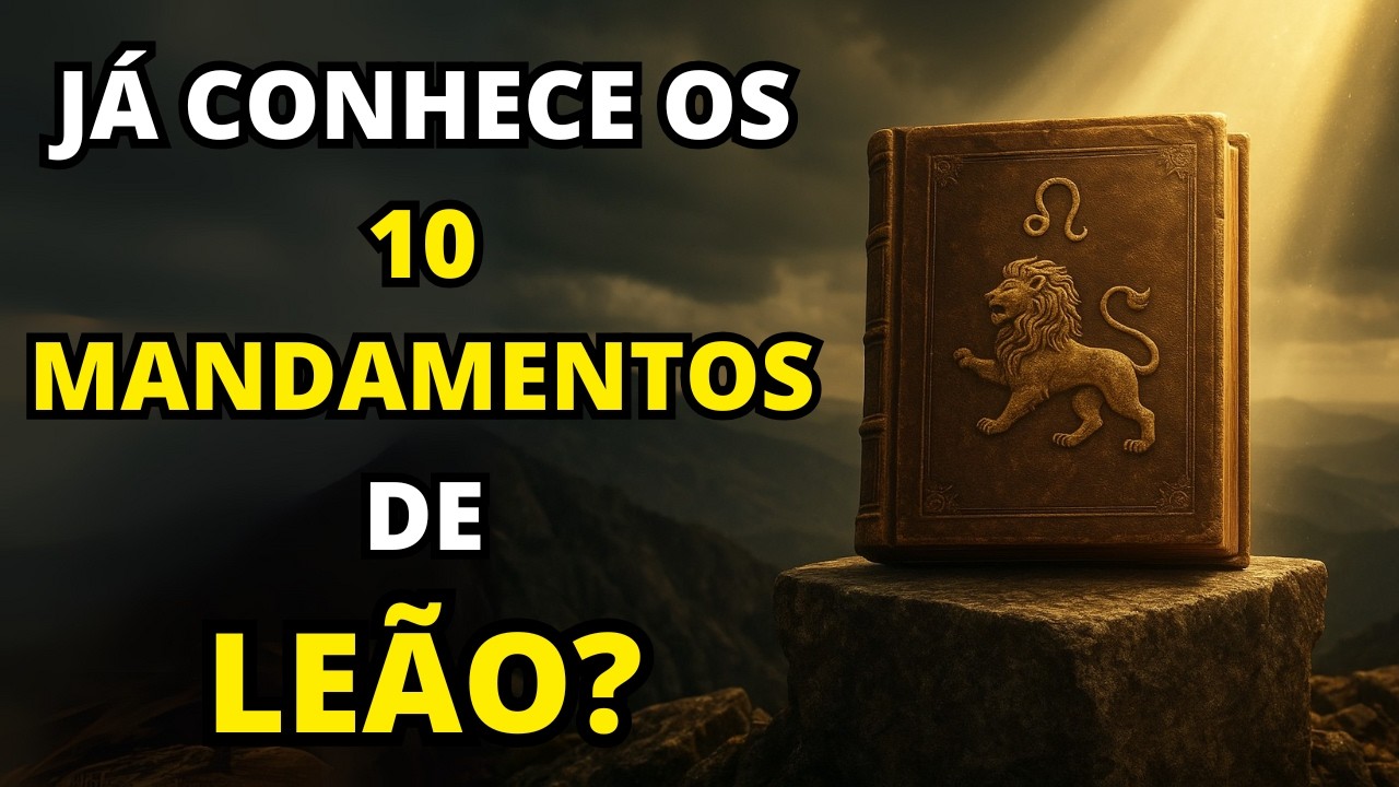Os 10 MANDAMENTOS do signo de LEÃO – O mapa da felicidade e prosperidade plena em 10 passos
