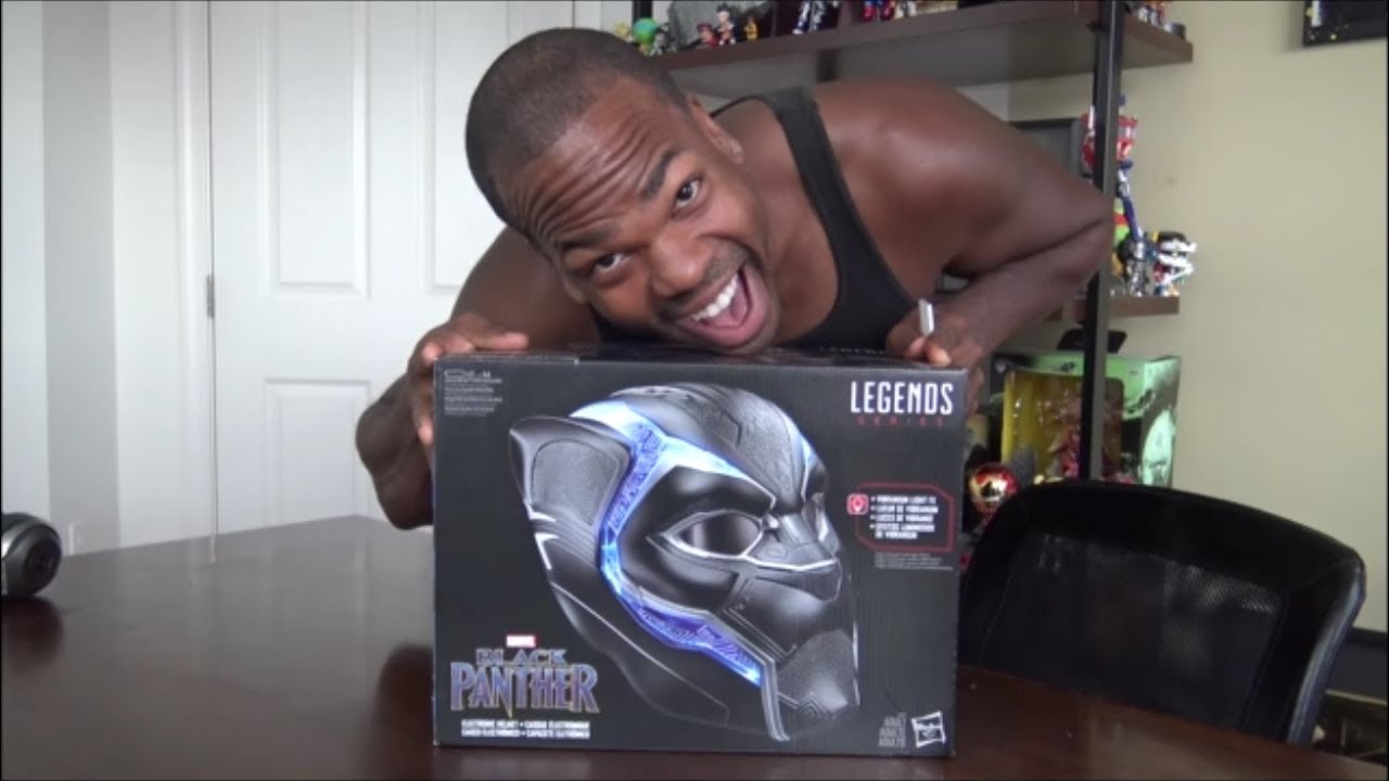 Marvel Legends Series - Black Panther Helmet - UNBOXING!!!