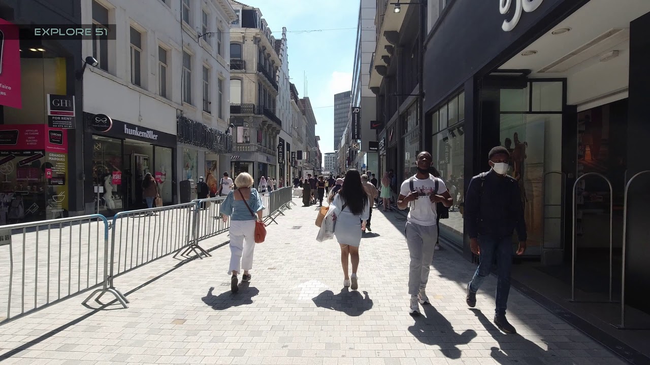 Bruxelles - Rue Neuve & Boulevard Anspach