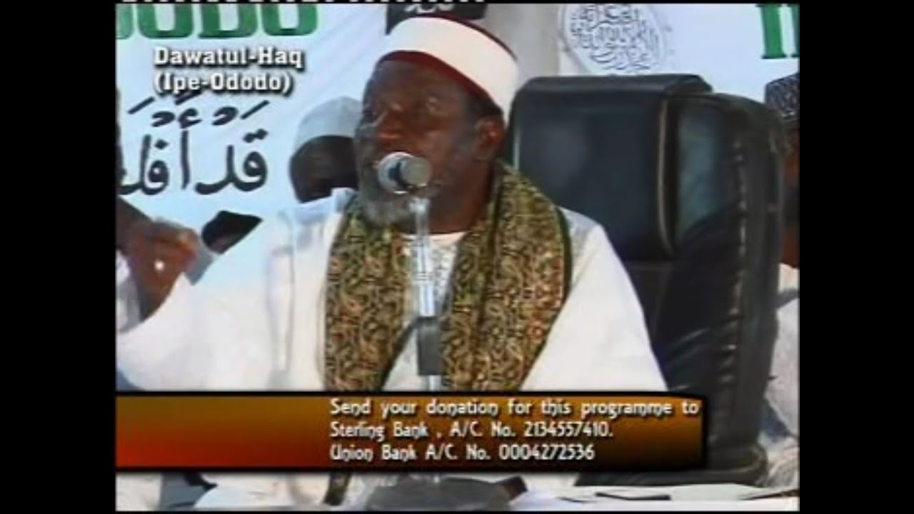 Sheikh Muh Robiu Adebayo Abd Malik RTA – Asayan Adua (Part 2)