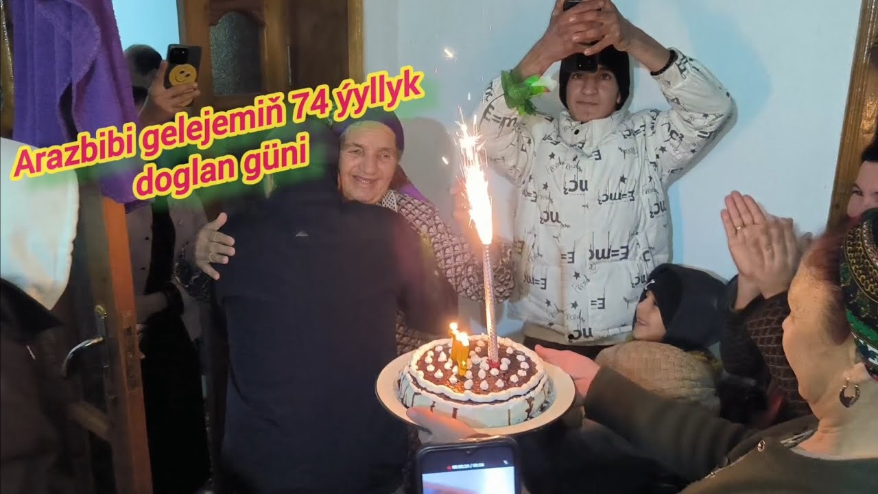 Sürpriz doglan gün gutlagy 