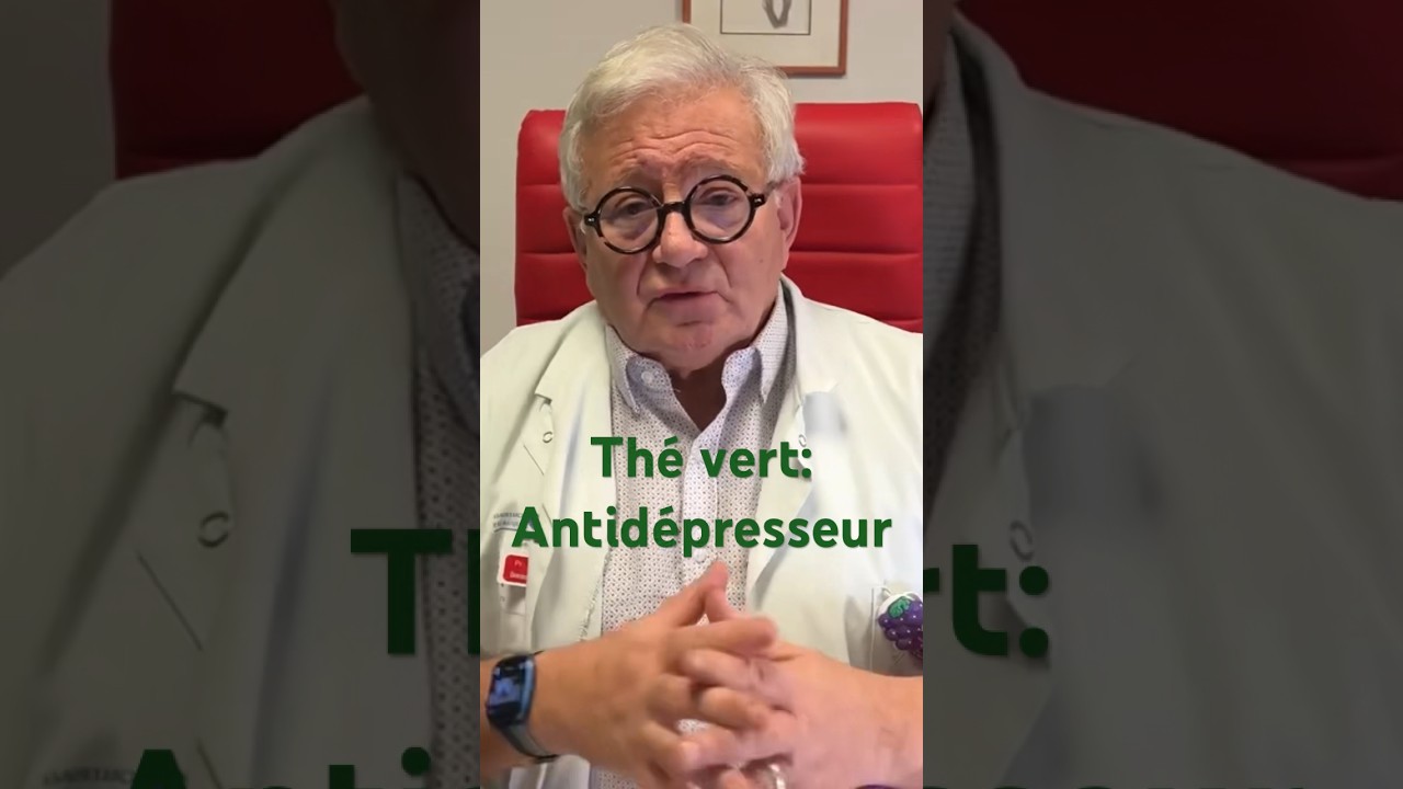 Th&eacute; vert, un antid&eacute;presseur?  Pr O.HENRY