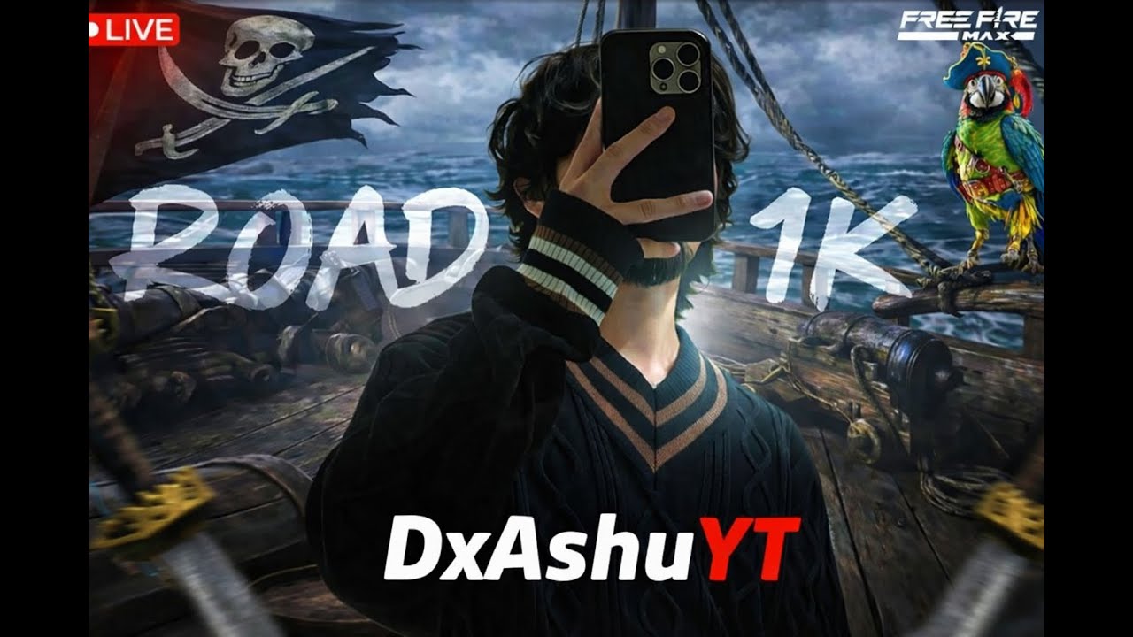 ROAD TO 1K 🔥 FREE FIRE MAX LIVE | CUSTOM ROOM + CLUTCH GAMEPLAY