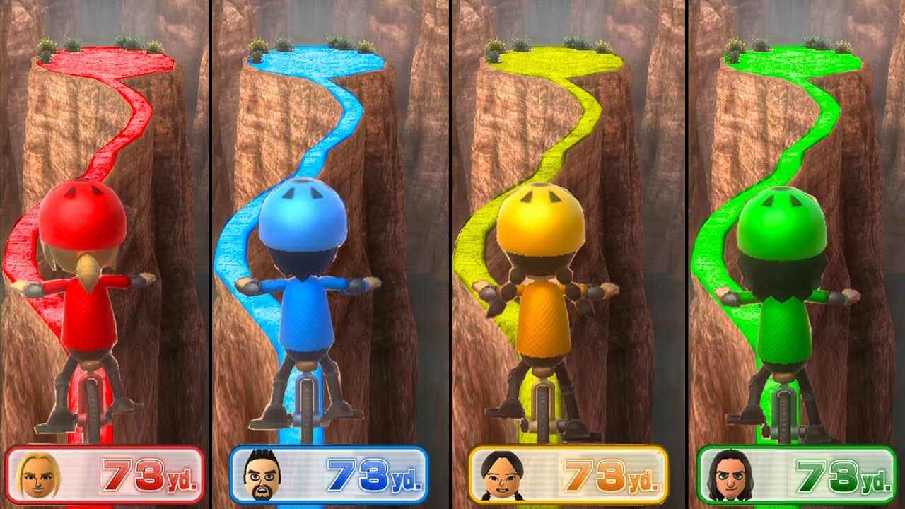 Wii Party U MiniGames - Player Vs Ilka Vs Massimo Vs Xiao-Tong (Advanced Difficulty)