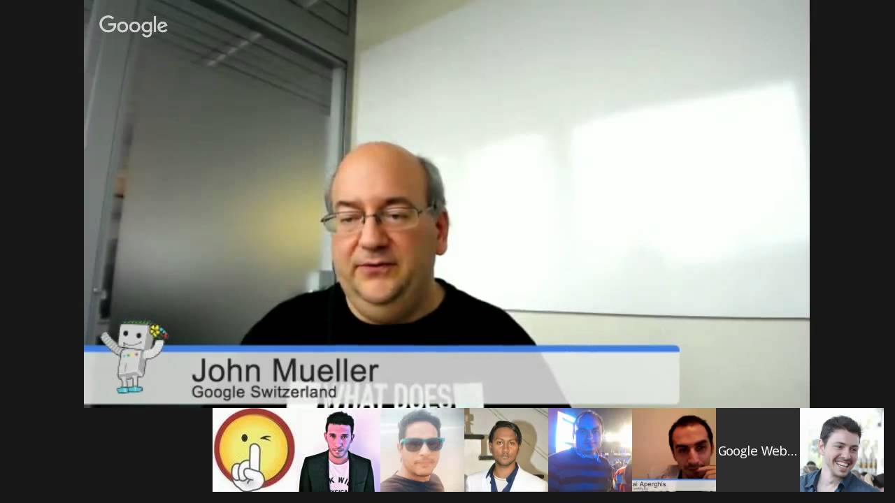 English Google Mobile, AMP, and App-Indexing Webmaster Central office-hours hangout
