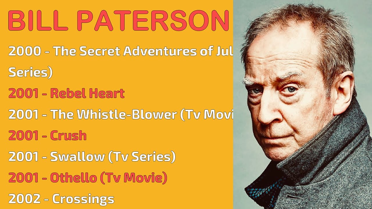 BILL PATERSON MOVIES LIST