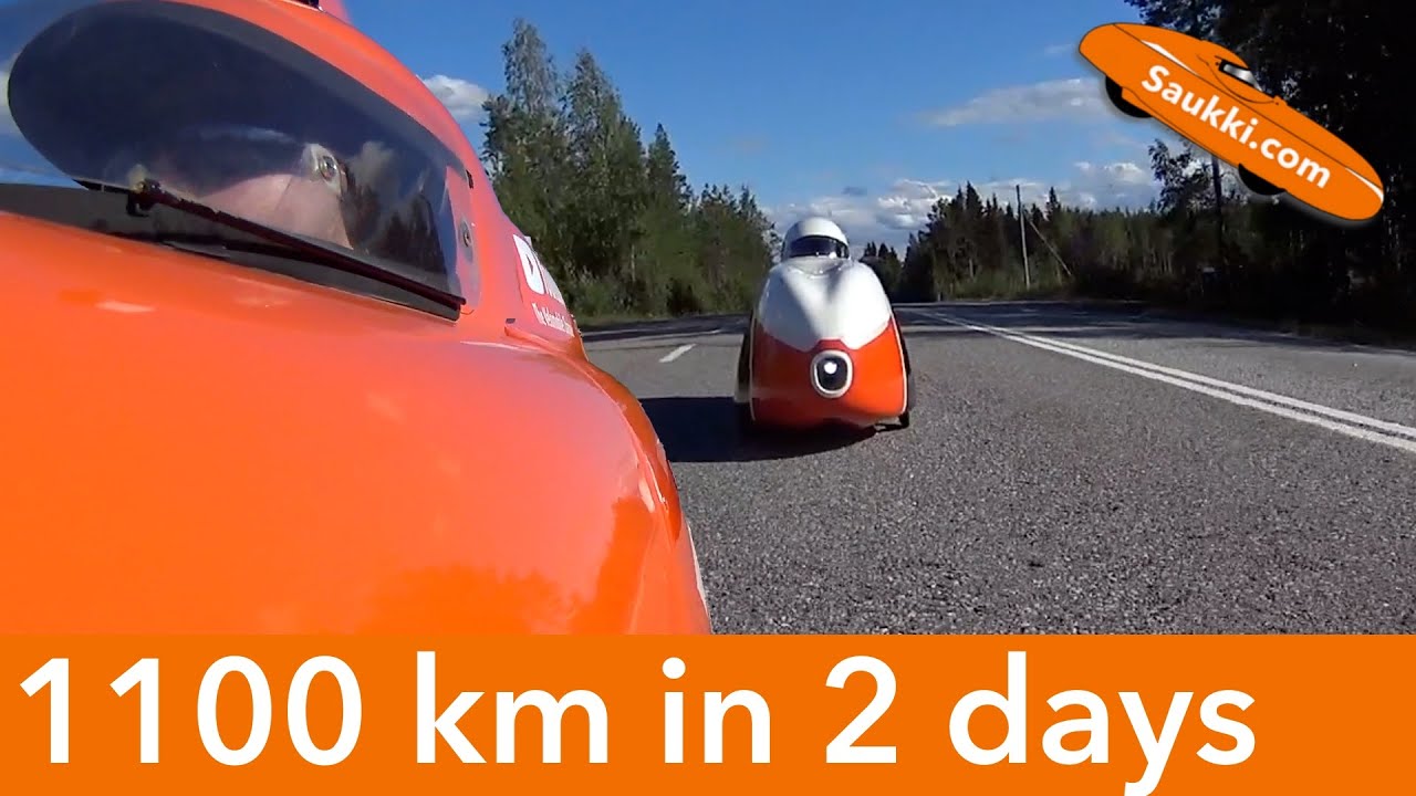 I Met Tero Haapanen on his 1100 km Velomobile Trip