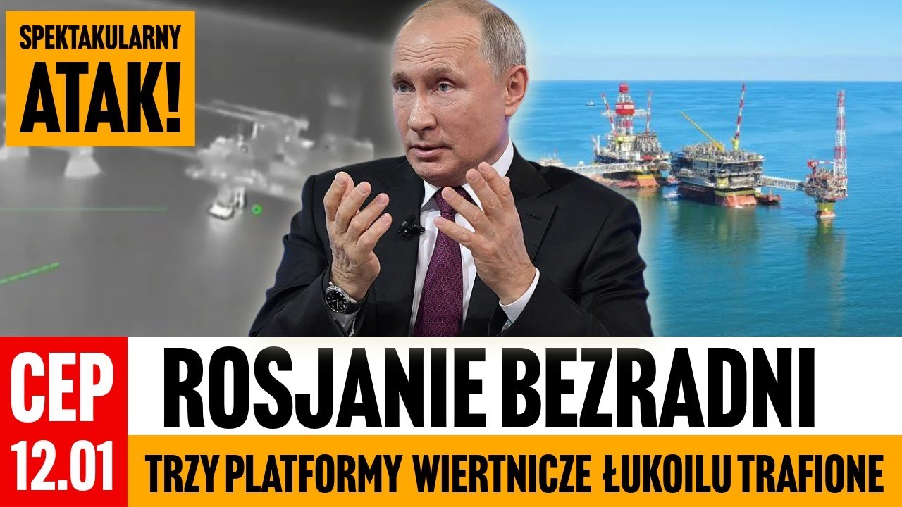 CEP - Poniżająca porażka Kremla. Nie uchronili swoich platform wiertniczych.