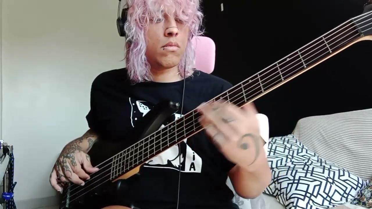 Dance Gavin Dance - Polka Dot Dobbins bass cover