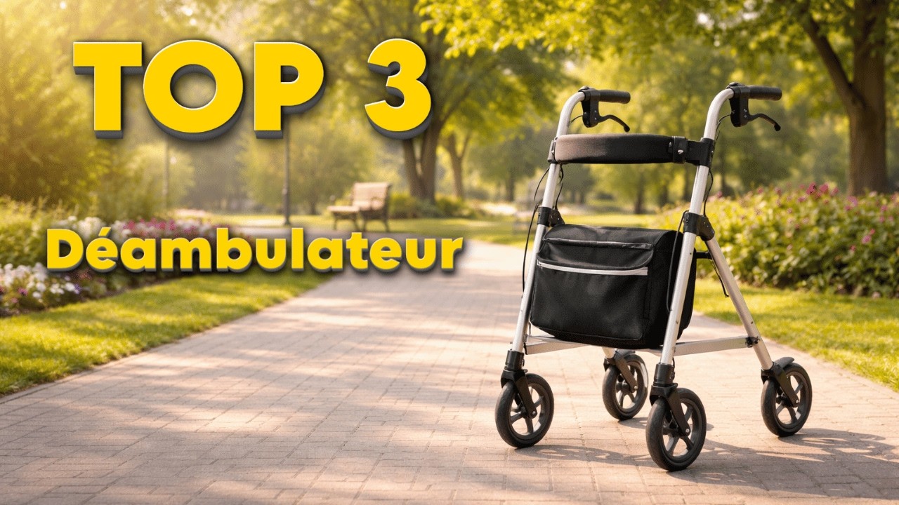 TOP 3 : Meilleur Déambulateur 2026