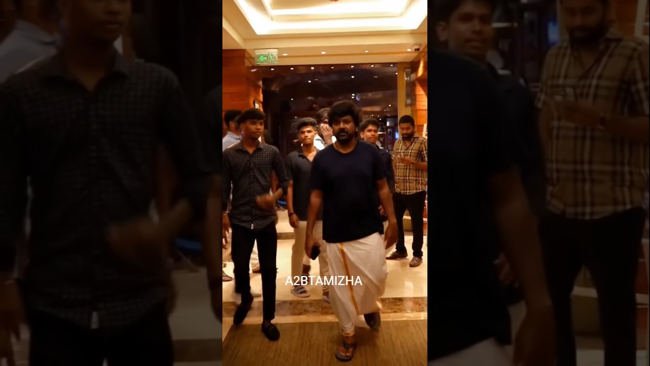 Actor Raghava Lawrence was surprised by his adopted children#trending#actor#lawrence#love#food