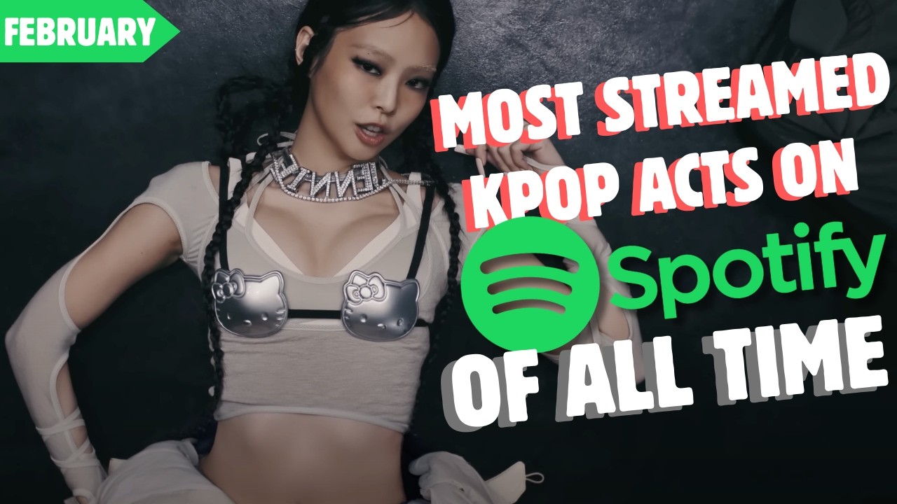 [TOP 50] MOST STREAMED KPOP ACTS ON SPOTIFY OF ALL TIME | FEB 2026
