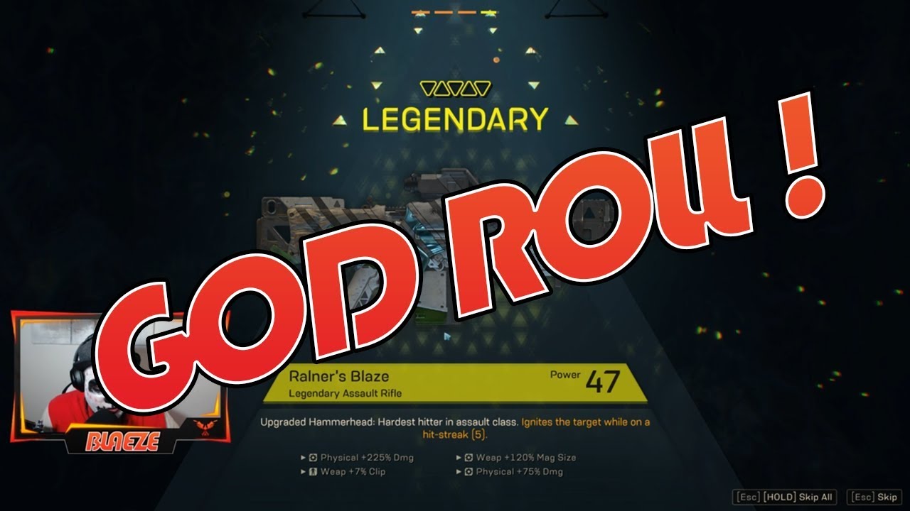 Anthem GOD ROLL on a Legendary for the Colossus SMASH BUILD!