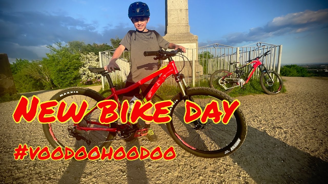 Surprise new bike day | Voodoo Hoodoo | Kaden’s Birthday